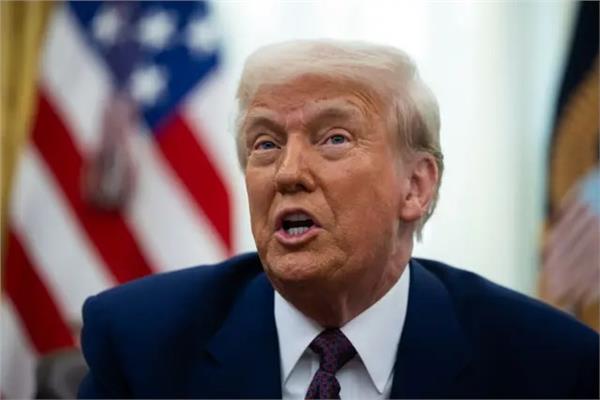 الرئيس الأمريكي دونالد ترامب