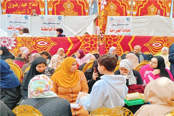 مستقبل وطن الشرقية يعالج 6 آلاف مواطن مجانا