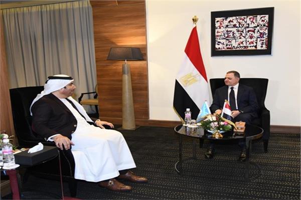 وزير الداخلية يعقد اجتماعات حول مُناقشة سُبل دعم وتطوير آليات التعاون الأمني