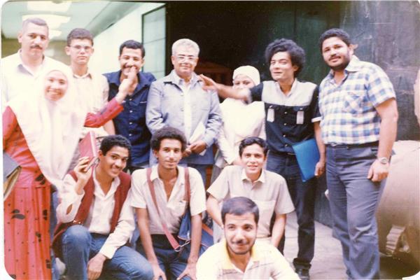 بعد إحدى ندوات المساء الأدبية