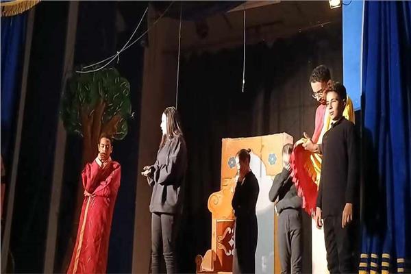 ثقافة المنيا تختتم عرض «فارس وأمير الحواديت» ضمن مسرح الطفل