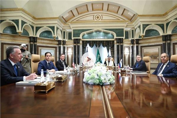المباحثات الأمريكية والروسية في الرياض
