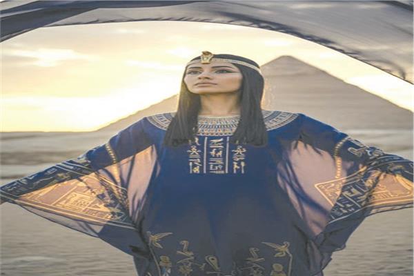 الأزياء الفرعونية بالذكاء الاصطناعى