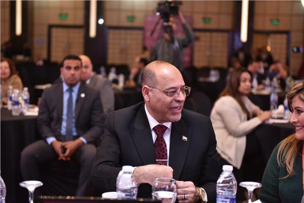 وزير العمل  محمد جبران خلال الفاعلية