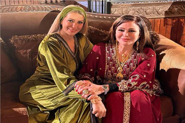 إلهام شاهين وريم مصطفى 