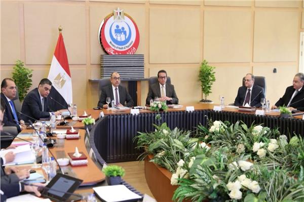 خلال اجتماع مجلس إدارة الهيئة المصرية