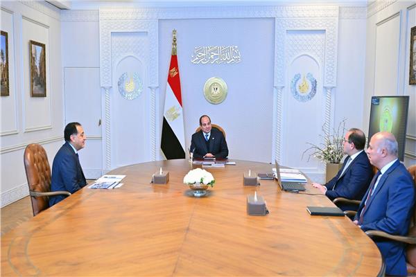الرئيس السيسي والدكتور مصطفى مدبولي - أرشيفية