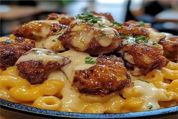 "فراخ بمكرونة الزبدة في طاسة واحدة" وصفة سهلة ولذيذة في رمضان