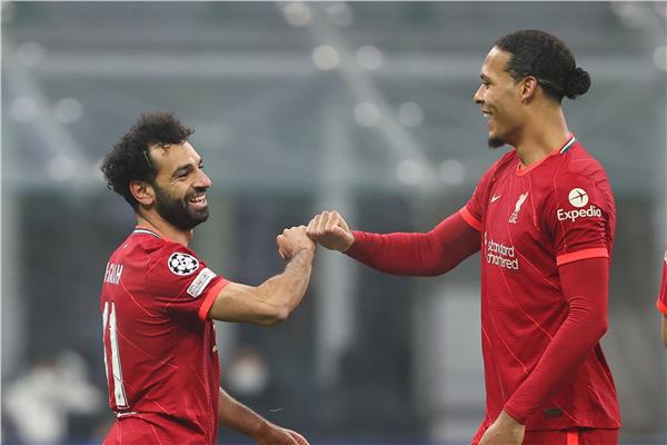 محمد صلاح  وفيرجيل فان دايك