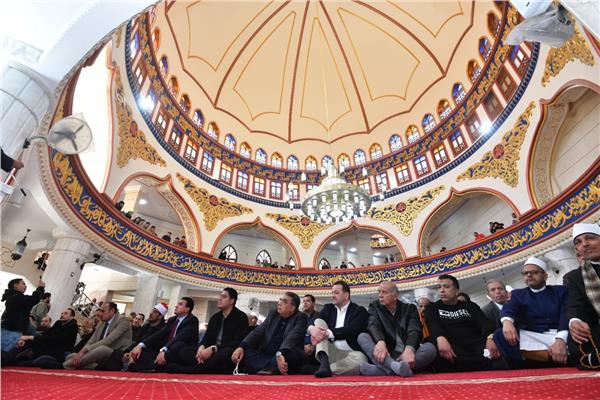 محافظ الدقهلية يفتتح مسجد النجار الأثري