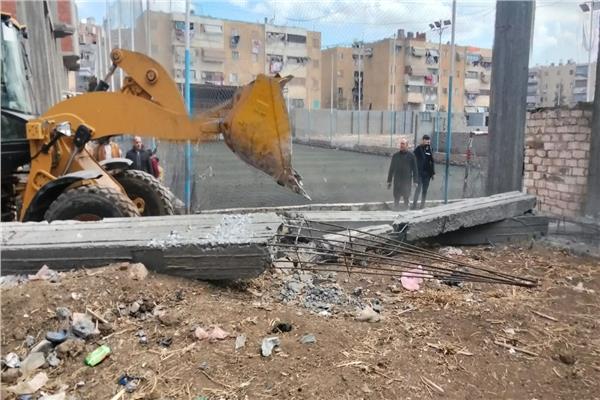 محافظ الدقهلية يتابع أعمال تنفيذ إزالة تعديات على أملاك الدولة