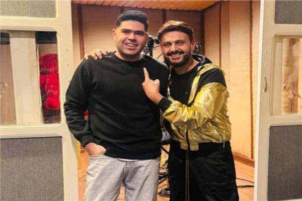 محمد البوغة مع رامز جلال في كواليس تتر رامز إيلون مصر