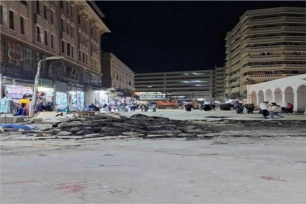 إزالة منطقة العتبة ضمن تطوير منطقة الموسكي