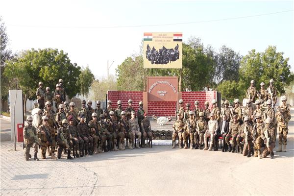 ختام فعاليات التدريب المصرى الهندى المشترك "إعصار- 3"