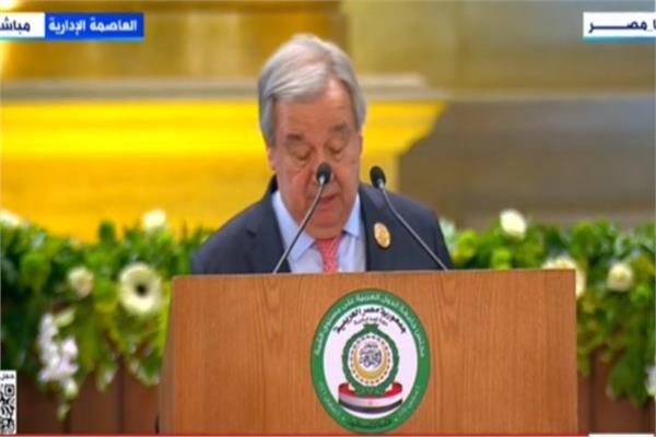 أنطونيو جوتيريش الأمين العام للامم المتحدة