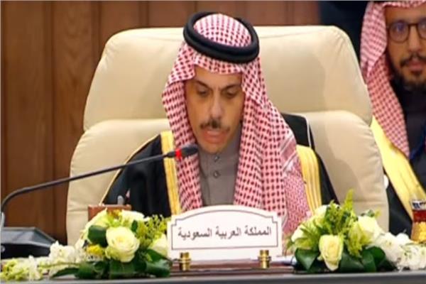 وزير الخارجية السعودي الأمير فيصل بن فرحان آل سعود