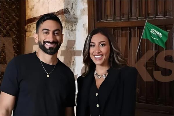دينا الشربيني وأنس بوخش