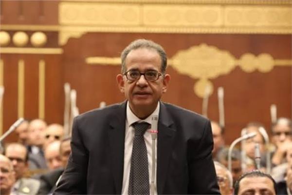 النائب طارق عبد العزيز رئيس الهيئة البرلمانية لحزب الوفد