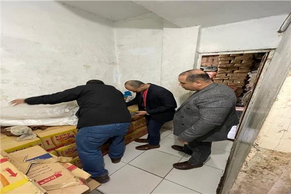 ضبط سلع تموينية مدعمه ودقيق مهرب ولحوم غير صالحة فى حملة بالإسكندرية
