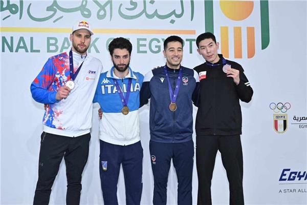الإيطالي بيانكي والكندية هارفي يحرزان ذهبية كأس العالم لسلاح الشيش بمصر