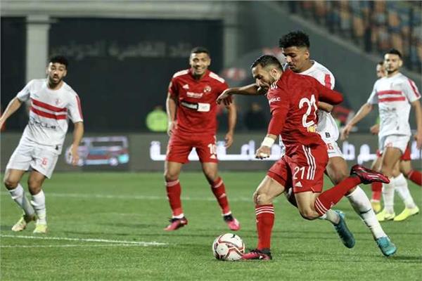 صورة من مباراة الأهلي والزمالك في القمة 126 