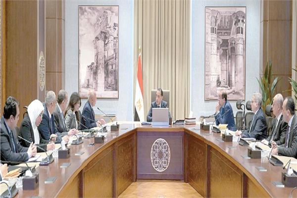 د. مصطفى مدبولى خلال ترؤسه اجتماعًا لاستعراض إجراءات إصلاح المنظومة الجمركية