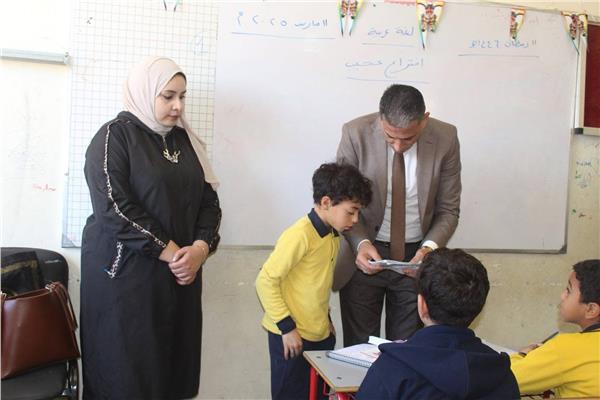 زيارة ميدانية لإدارة 6 أكتوبر التعليمية
