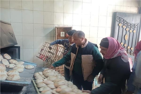 جانب من الحملات الرقابية على المخابز