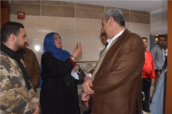 جولة مفاجئة لمحافظ الغربية 