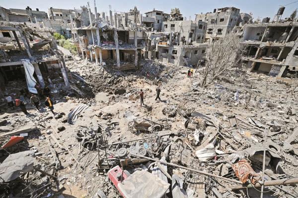 جهود مصرية مكثفة لإعادة إعمار غزة