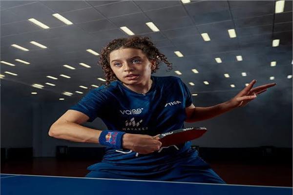 هنا جودة نجمة منتخب مصر لتنس الطاولة
