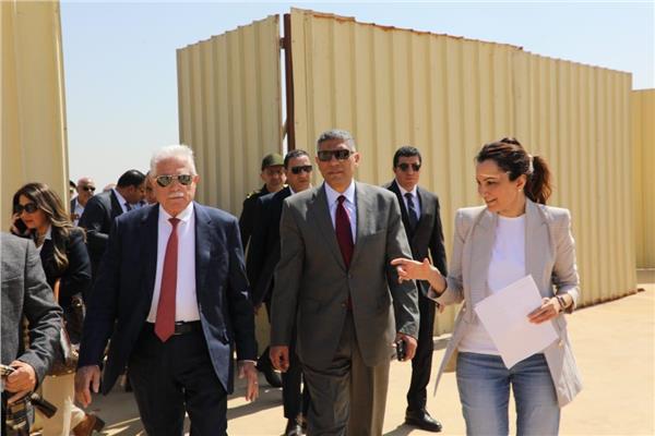 جولة تفقدية لمستشاري رئيس الجمهورية للتنمية المحلية والشؤون الاقتصادية ومحافظ الجيزة