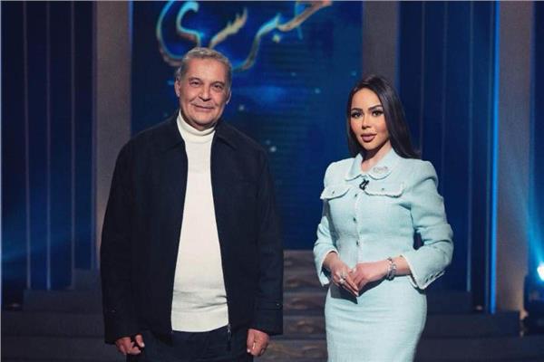 الإعلامية أسما إبراهيم والمنتج محسن جابر