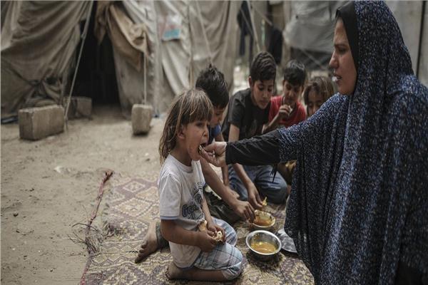 صورة موضوعية تقليص كمية الغذاء التي تتلقاها الأسر بغزة