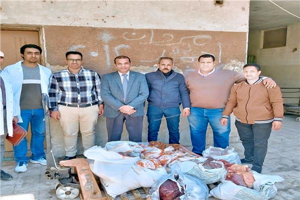 حملات تموينية مكبرة بمختلف الوحدات المحلية بسوهاج
