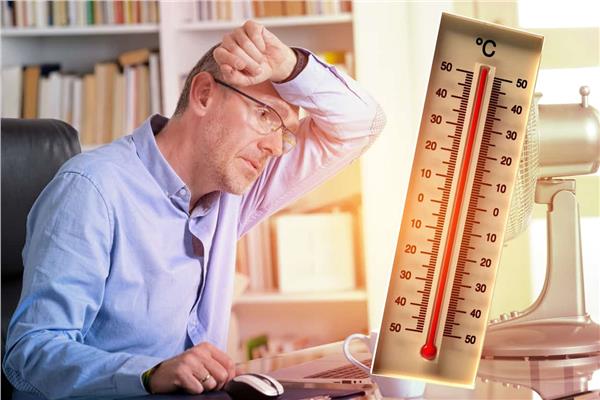 ارتفاع درجات الحرارة