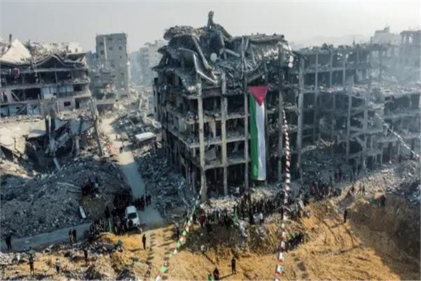 مدينة بغزة المدمرة - صورة أرشيفية