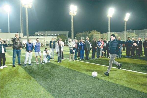 الدكتور أشرف صبحي في إحدى الدورات الرمضانية