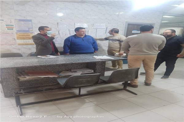 فريق مديرية الشئون الصحية بالقليوبية