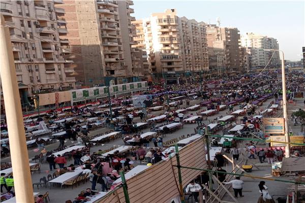 مائدة الإفطار الجماعي بالفيوم