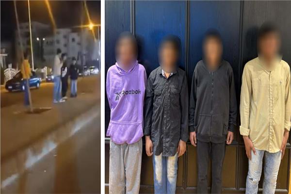 ضبط مرتكبى الواقعة
