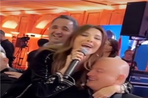 نانسي عجرم وزوجها 