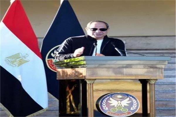 زيارة الرئيس عبد الفتاح السيسي لأكاديمية الشرطة