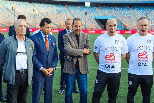 جانب من مران منتخب مصر