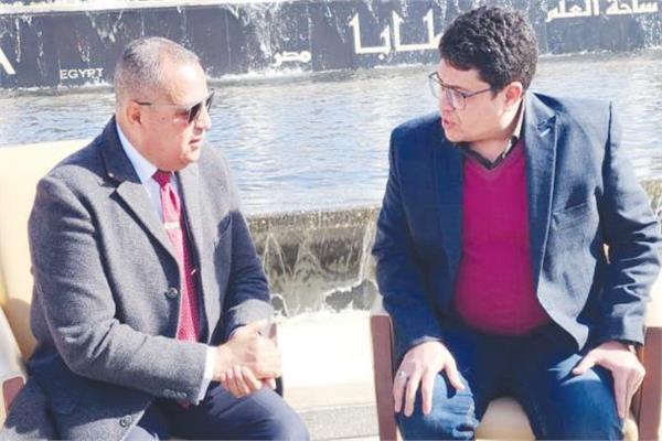 اللواء خالد مبارك خلال حواره مع آخرساعة