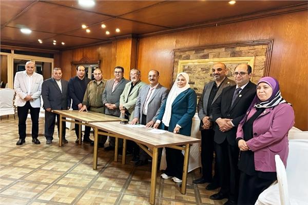  النقابة العامة للعلوم الصحية وجامعة المنصورة الأهلية
