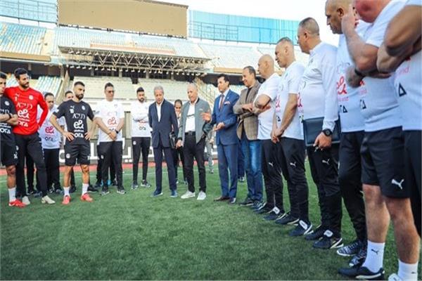 مران منتخب مصر