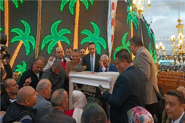 الدكتور حازم الديب نائب محافظ البحيرة - حجر الأساس لنادي مهندسي البحيرة