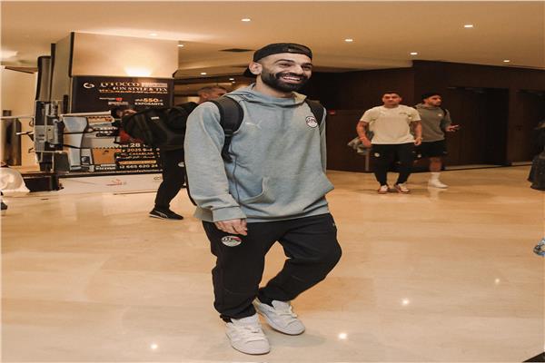 محمد صلاح لاعب منتخب مصر 