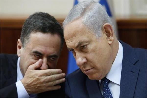 رئيس الوزراء الإسرائيلي بنيامين نتنياهو ووزير دفاعه يسرائيل كاتس
